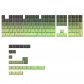 Contour Line Matcha 104+29 Keys PBT Doubleshot Side Legends Keycaps Set Cherry Profile for Cherry MX Keyboard